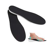 Plantillas transpirables unisex para pies, amortiguación invisible y espuma viscoelástica, alivio del dolor, cuidado de pies, 4 CM