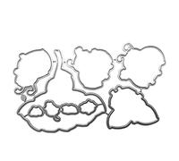 Plantillas troqueladas de abejas troqueladas para insectos en relieve, 5.6 x 3 pulgadas, para hacer tarjetas para niños, álbumes de recortes, manualidades