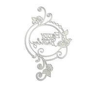 Plantillas troqueladas de acero al carbono para decoración de álbumes de recortes, álbumes de fotos, tarjetas, corte de acero al carbono