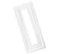 Plantillas troqueladas de encaje en capas de metal para hacer tarjetas, álbumes de recortes, diario, marcapáginas, álbum de fotos, plantilla de grabado en relieve