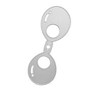 Plantillas troqueladas de metal para el día de San Valentín, plantillas de corte de globos para álbumes de recortes, tarjetas, decoración, troqueles de corte de metal para hacer tarjetas, troqueles de