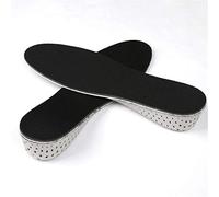 Plantillas unisex de espuma viscoelástica para hombre y mujer, transpirables, aumento de altura invisible, plantillas para zapatos para el día a día y el trabajo, 2 - 5 cm (2 cm)