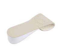 Plantillas unisex invisibles para aumentar la altura, suela doble de cuero vacuno para hombres y mujeres, almohadillas de plantilla para aumentar la altura (1 pulgada)