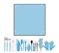 Planting Kit, Repotting Mixing Mat, Care Kit, Ergonomic Handles, Weatherproof Mat , Hand Shovel Rake Essential Yard Accessories, Travel Home Holiday Spa Gift for Adults