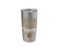 Planting Seeds That Grow Forever Educator Tee Vaso térmico de acero inoxidable de doble pared