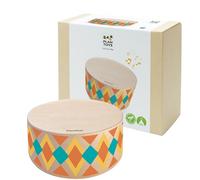 Plantoys- Cajón percusión, instrumento de juguete (6423)