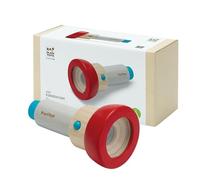 PlanToys, Caleidoscopio de Madera en Forma de Linterna, para niños Entre 3 y 8 años.