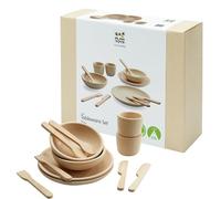 PlanToys Set de Platos, Vasos y Cubiertos