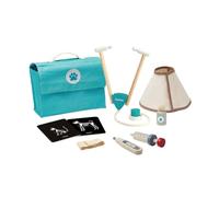 PlanToys Set de Veterinario para Niños - Juguete de Veterinario con 3 Instrumentos Médicos y Bolsa de Almacenamiento - Maletín para Mascotas