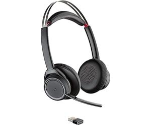 Plantronics 202652-02 - Auriculares de Diadema Abiertos con Micrófono, Inalámbrico, Bluetooth, Negro