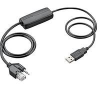 Plantronics 936992 - Cable de señal (USB 2.0 A, 3.5 mm + RJ45) Color Negro