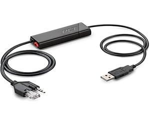 Plantronics APU-76 Cable - Accesorio para Auriculares (Cable, Plantronics, Negro, 900 GHz)