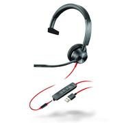 POLY Blackwire 3315 Auriculares Diadema Conector de 3,5 mm USB tipo A Negro ( 213936-01 )