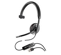 Plantronics Blackwire C510-M Monoaural Diadema Negro Auriculares de Diadema (Centro de Llamadas/Oficina, Monoaural, Banda, Negro, Microsoft Lync Microsoft OCS 2007, con Cable)