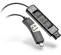 Plantronics DA85 Usb-A & Usb-C Adaptador para Hw-Series Qd Auriculares A PC