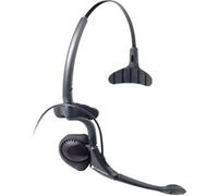 Plantronics DuoPro Monoaural Diadema Negro - Auriculares con micrófono (Teléfono DECT, Monoaural, Diadema, Negro, Alámbrico, Supraaural)