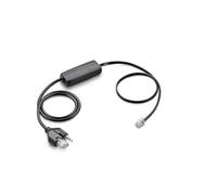 Plantronics EHS APC-82 Cable telefónico Negro - Cable para teléfonos fijos (Negro)