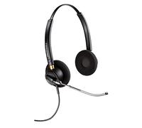 Plantronics ENCOREPRO HW520V Binaural Diadema Negro - Auriculares con micrófono (Centro de Llamadas/Oficina, Binaural, Diadema, Negro, Alámbrico, Supraaural)