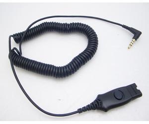 Plantronics IP10 3.5MM Qd Cable para Alcatel 8088 & 8029s Premium Smart Phones