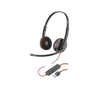Plantronics Auriculares Diadema Blackwire C3220 USB-A - Estéreo Banda Ancha UC - Nuevo