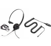 Plantronics Polaris Duoset P141-U10P Convertible Voz Tubo Pupitre Teléfono Casco