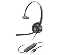 Plantronics Poliester Encorepro 310 USB Mono Pcr Auriculares Con Usb-A Enchufe