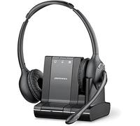 Plantronics Savi W720 Binaural UC Headset | Auriculares inalámbricos para PC, móvil y teléfono de escritorio (renovado)