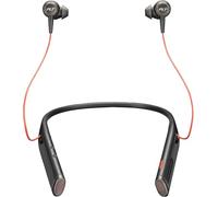 Plantronics Voyager 6200 UC - Auriculares estéreo con Bluetooth (sujeción en el Cuello, silenciamiento dinámico, cancelación de Ruido Activa) USB-C Negro