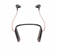 Plantronics Voyager 6200 UC Bluetooth Neckband Headset mit Earbuds, Schwarz