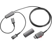 Plantronics y-splitter adapter negro - adaptador para cable (negro)