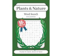 Plants and Nature Word Search Puzzle Book: Word Searches with Easy to Read Print about Plants, Nature, Agriculture and More | 6x9 inches, 110 pages | ... and Free Times | Gift for Him and Her