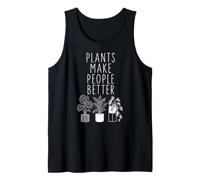 Plants Make People Better, Not A Regular Mom I'm A Plant Mom Camiseta sin Mangas