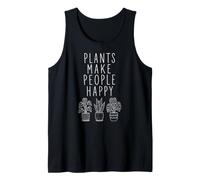 Plants Make People Happy, Not A Regular Mom I'm A Plant Mom Camiseta sin Mangas