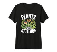 Plants with Attitude Plantas Carnivoras Tropicales Camiseta Premium