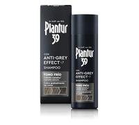 Plantur 39 Anti-Grey Effect Shampoo Tono Frío, 1 x 200 ml - Para tonos fríos y cabello de castaño a oscuro - Cubre progresivamente las canas sin teñido - Champú con cafeína para un cabello más fuerte