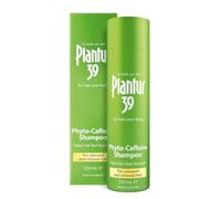 Plantur 39 Phyto Caffeine Shampoo 1x251ml I Champú para cabellos coloreados y desvitalizados I Fortalece las raíces del cabello y previne su caída I Recuperando también el brillo del cabello