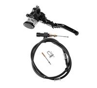 planuuik 7/8"22mm Motocicleta CNC Kit de Embrague hidráulico Palanca Cilindro Maestro Tejido de Aceite Manguera 125~250cc
