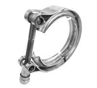 PLAOEGCN Abrazadera en forma de V - for tubo escape bajante turbo acero inoxidable 304, accesorio for coche liberación rápida(1.5inch)