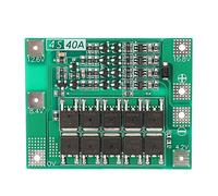 Plaón de protección de Iones de Litio de 4 Cuerdas 40A DC 16.8V Litio Batería Mejora Versión Versión de batería de Litio Módulo de Cargador Electric Sutadripe 80A Voltaje Nominal