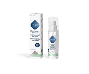 Plaqtiv+ Spray de boca | botella de 60 ml | producto de cuidado para perros | puede contribuir a una buena higiene bucal | puede ayudar a inhibir la formación de sarro