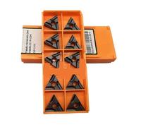 Plaquita de torno CNC 10 piezas TNMG160404R-D90 OP1315 / TNMG160408R-D90 OP1315 insertos de torneado de carburo CNC(04R-D90 OP1315)