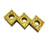 Plaquita de torno CNC 10 Uds CNMG120404-MA / CNMG120408-MA / CNMG120412-MA herramienta de torneado externo de carburo CNC Indexable(ZM205,CNMG120404-MA)