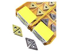 Plaquita de torno CNC 10 Uds TNMG160404 TNMG160408 MA LK9265/9266 herramienta de torneado cilíndrico herramienta de corte CNC inserto de torneado(TNMG160404-MA LK9266)