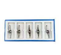 Plaquita de torno CNC Paquete de 5 hojas de carburo CNC VXGT18T308-JP for fresas torneadoras, fresas y hojas for trabajar la madera