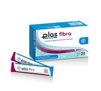 Plas - Fibra laxante fuerte para estreñimiento e hinchazón abdominal - Soporte para el tránsito intestinal y a la flora con fibras naturales - Ideal para el vientre hinchado y el vientre plano - 20