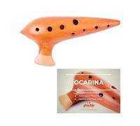 Plaschke Ocarina en do, terracota, cerámica, hecha a mano en Italia