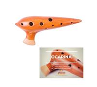 Plaschke Ocarina en sol, terracota, cerámica, hecha a mano en Italia