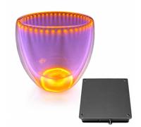 Plasma Cup Shaped Light, Shaped Artificial Plasma Light | Touch Activated Electric Arc, Touch Sensitive, for Party Decoration, Outdoor Activities Warning Signal and Science Gift