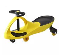 PlasmaCar con ruedas de goma - amarillo