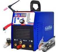 PLASMARGON Cortador de plasma combo 3 en 1, equipo de soldadura TIG, inversor MMA, equipo de soldadura combinado, cortador de plasma TIG MMA | IGBT | Pantalla LCD digital | Encendido HF CT418P